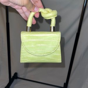 Mini Croc Crossbody Bag